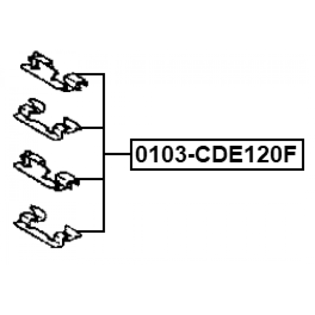 FEBEST 0103-CDE120F