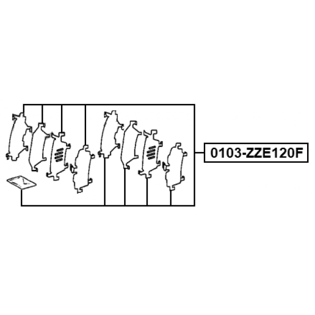 FEBEST 0103-ZZE120F