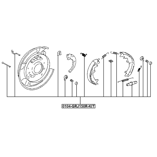 FEBEST 0104-GRJ150R-KIT