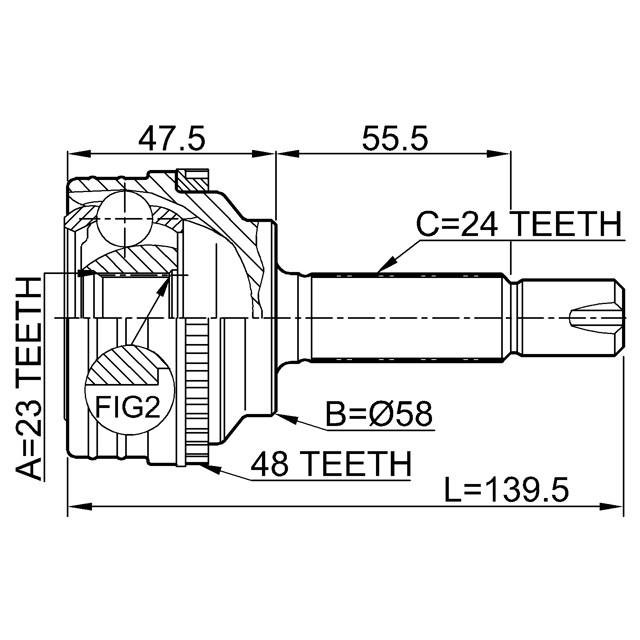 FEBEST 0110-035A48