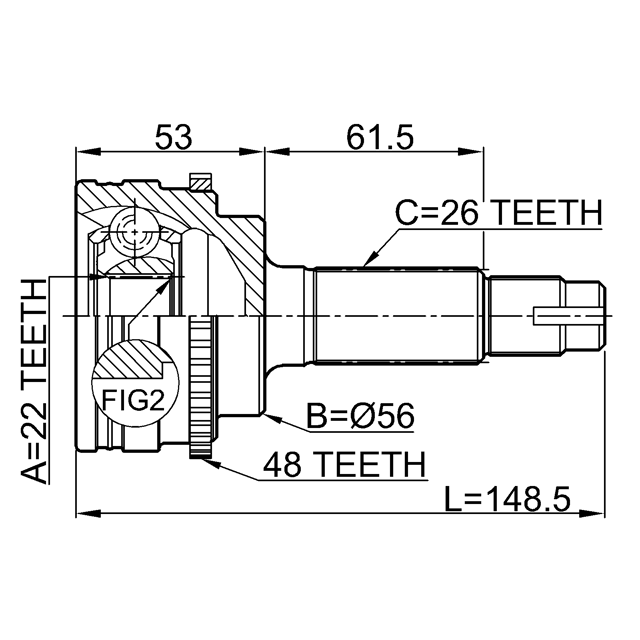 FEBEST 0110-036A48