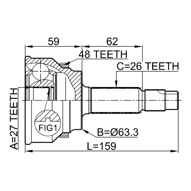 FEBEST 0110-061A48