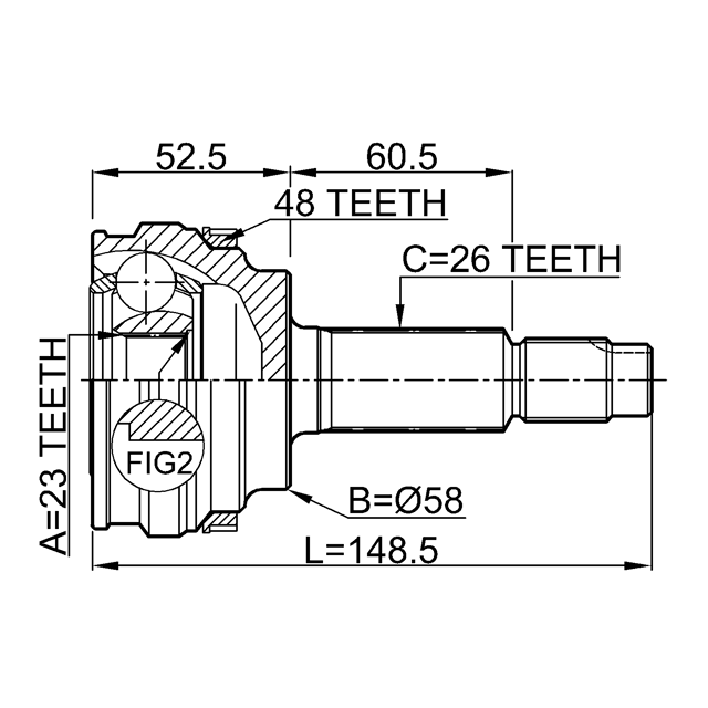 FEBEST 0110-077A48
