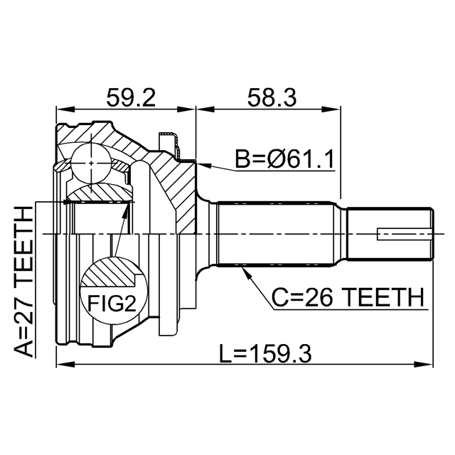 FEBEST 0110-ACA30