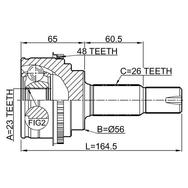 FEBEST 0110-ACU35A48R
