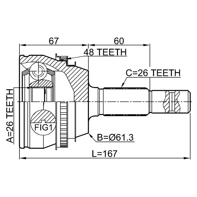 FEBEST 0110-ACV36A48