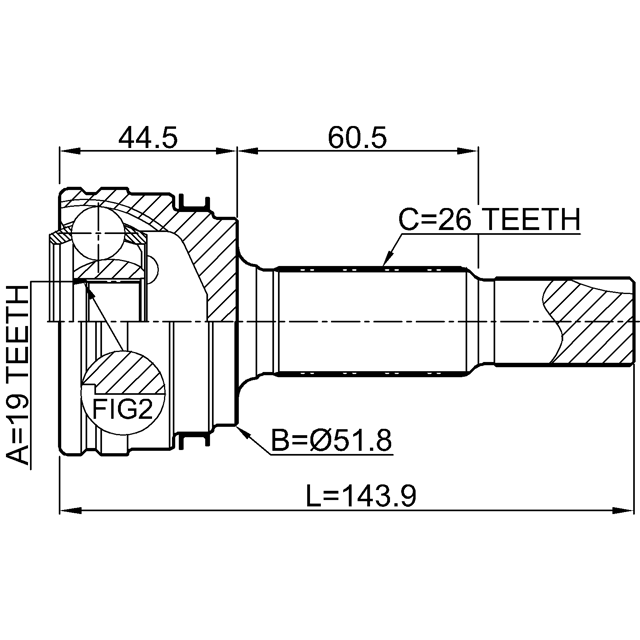 FEBEST 0110-ALA49R