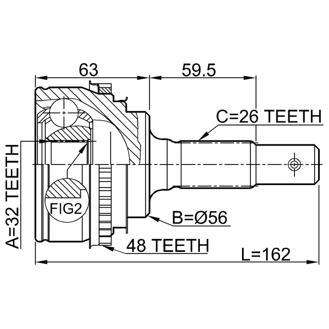 FEBEST 0110-AT190A48