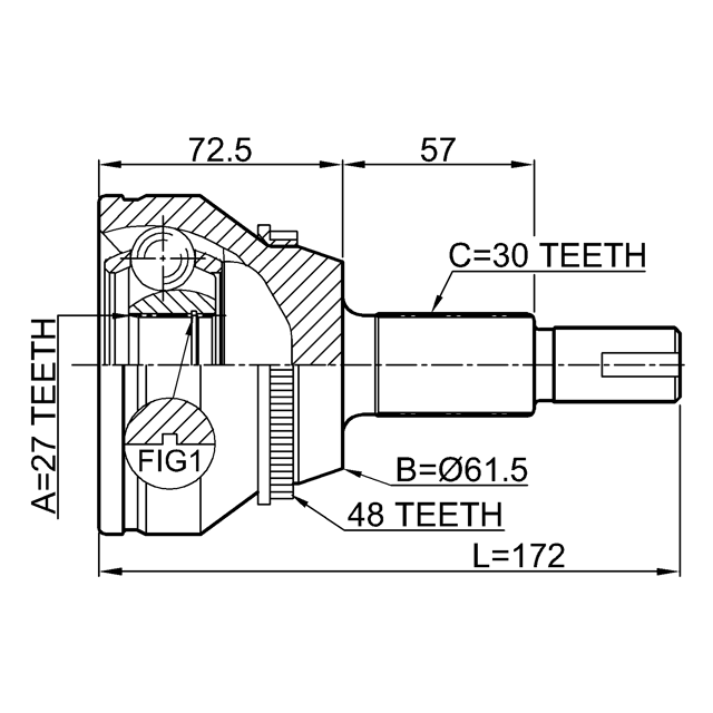 FEBEST 0110-GSL20A48