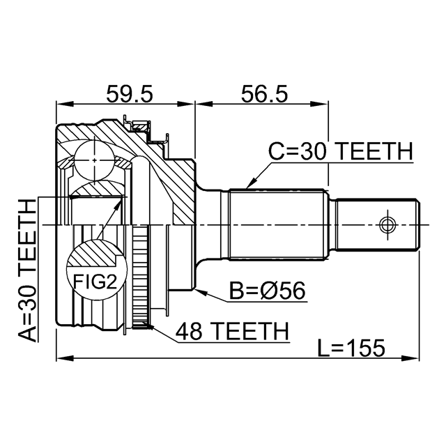FEBEST 0110-GX93A48