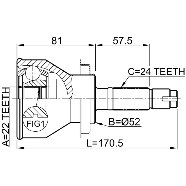 FEBEST 0110-J210