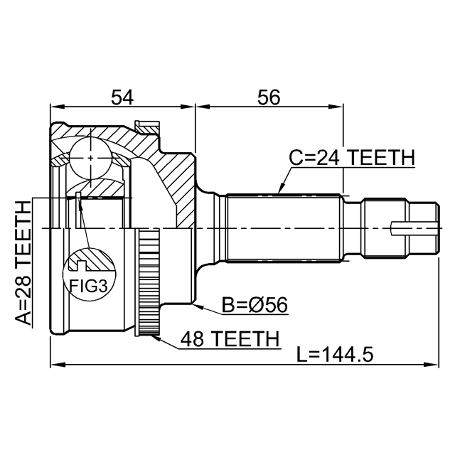 FEBEST 0110-NLP10A48