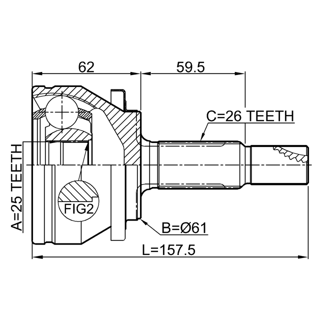 FEBEST 0110-ZRE181