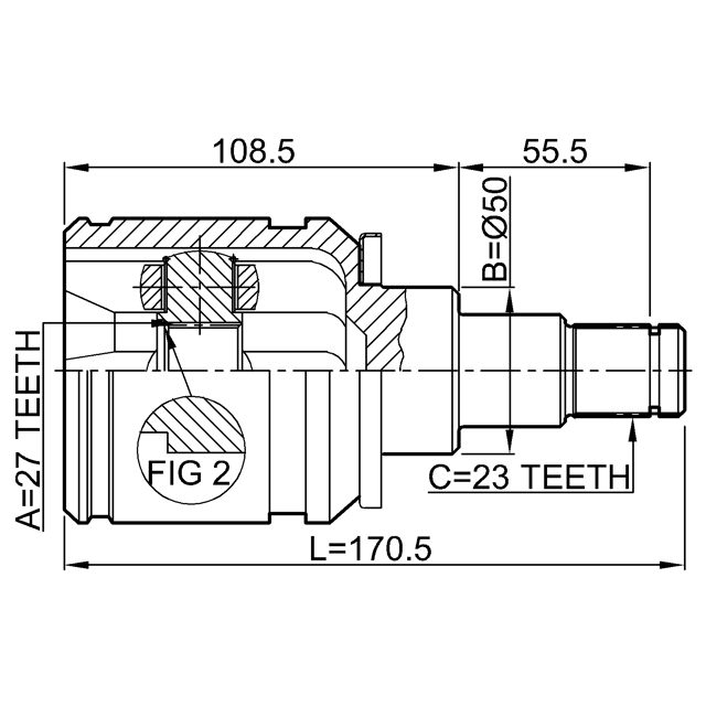 FEBEST 0111-ACA20LH