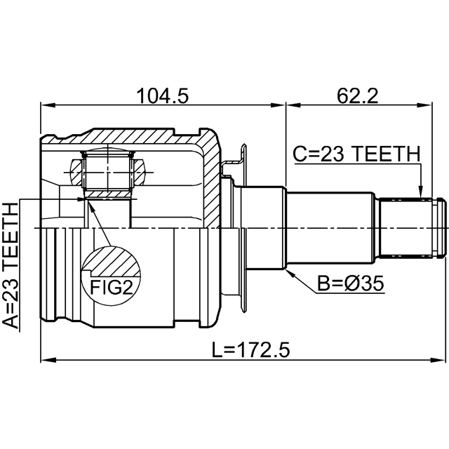 FEBEST 0111-ACU35R