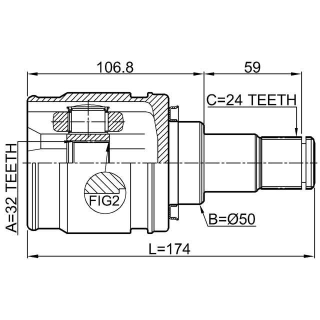 FEBEST 0111-ACV51LH