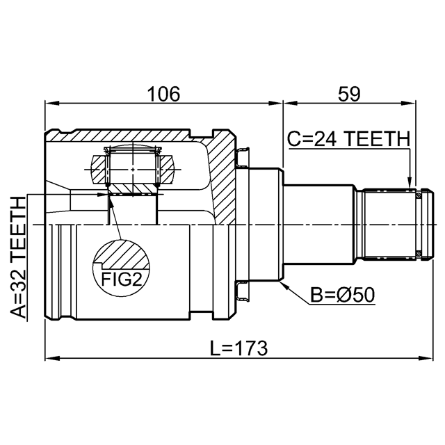 FEBEST 0111-CDT220LH