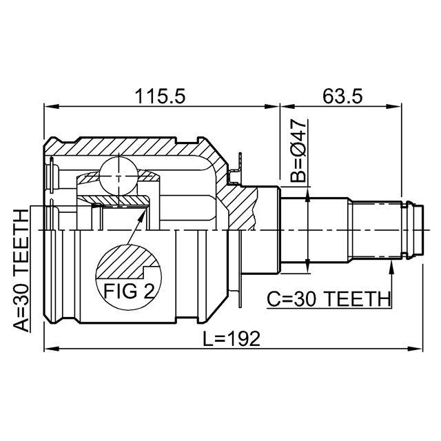 FEBEST 0111-GRJ120