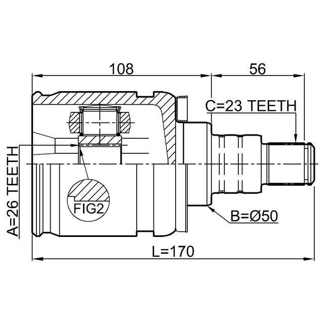 FEBEST 0111-GSU35LH