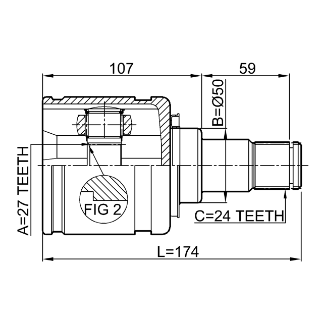 FEBEST 0111-GSV40LH