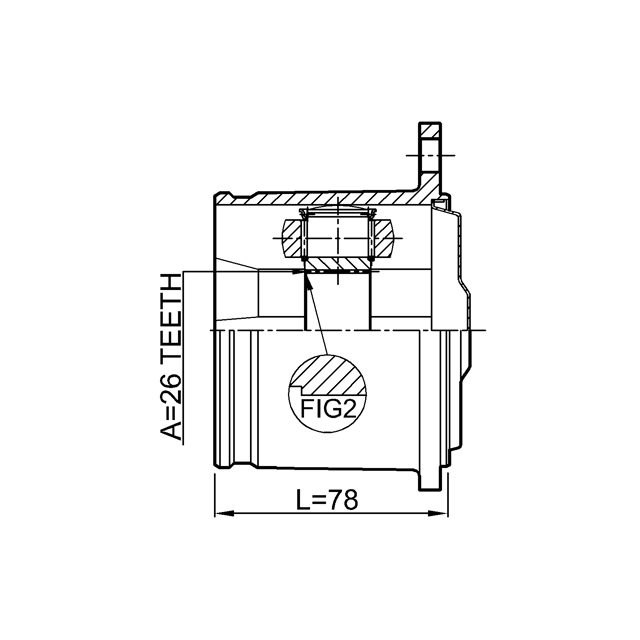 FEBEST 0111-GX100R
