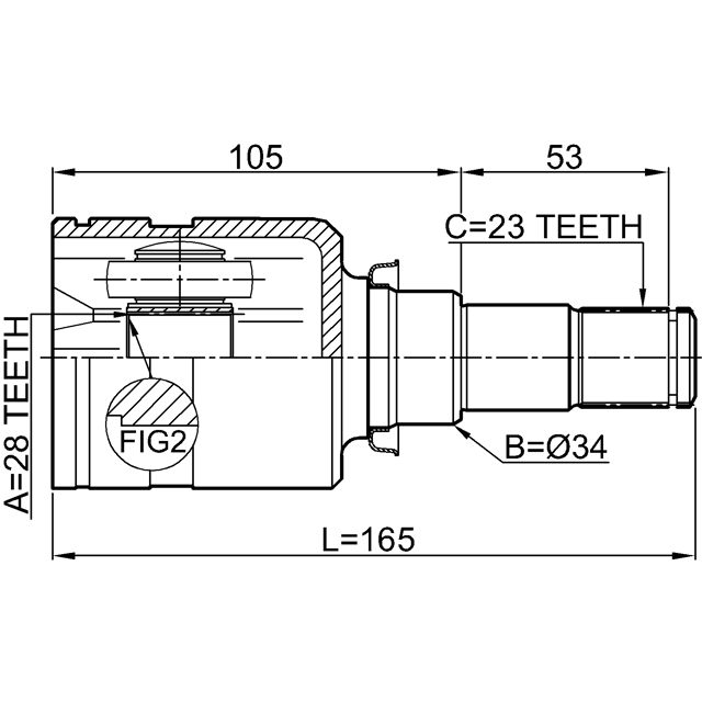 FEBEST 0111-NLP10RH
