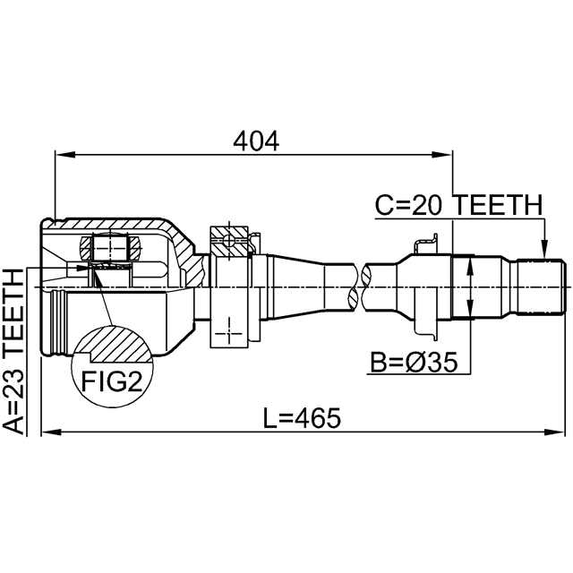 FEBEST 0111-ST220RH