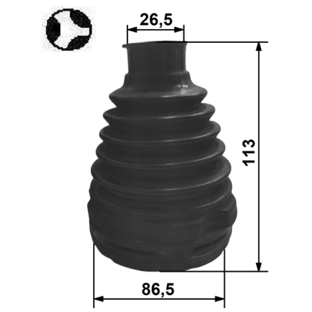 FEBEST 0115P-ASV70T