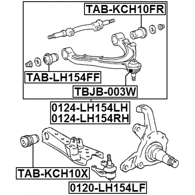 FEBEST 0120-LH154LF