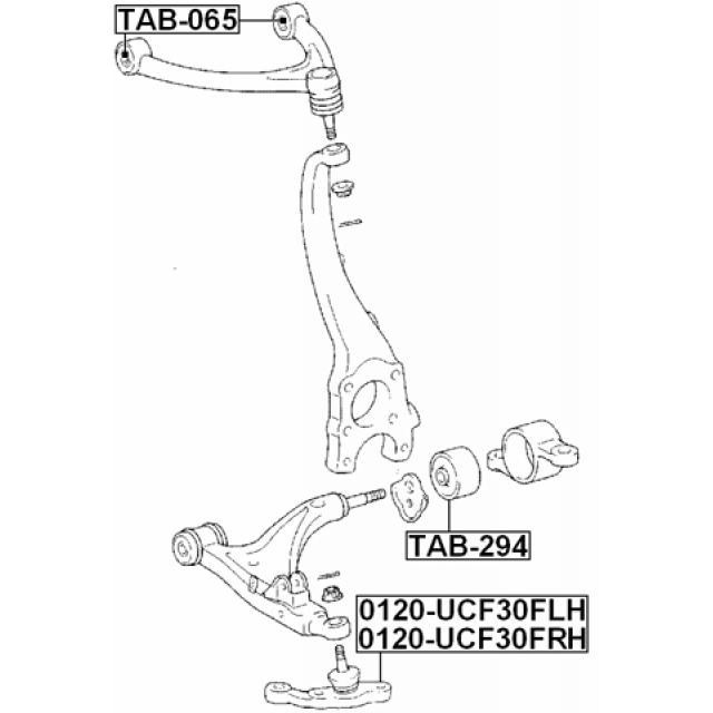 FEBEST 0120-UCF30FRH