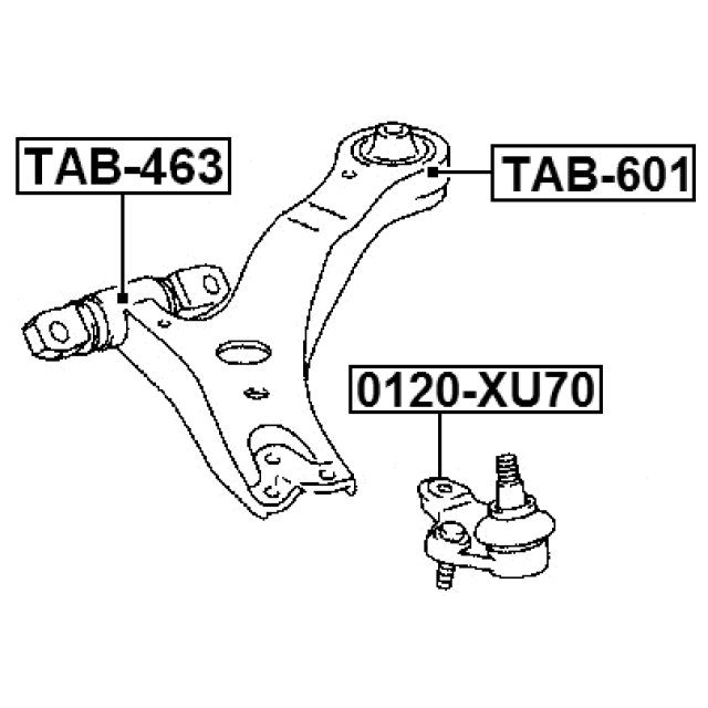 FEBEST 0120-XU70