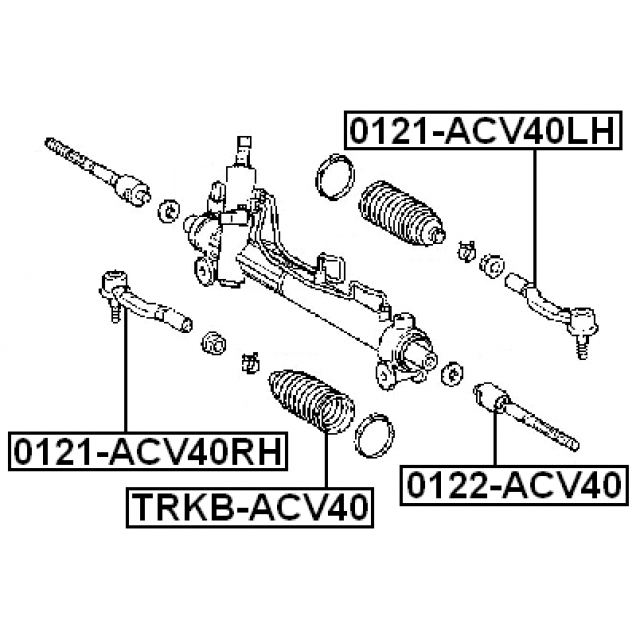 FEBEST 0121-ACV40LH