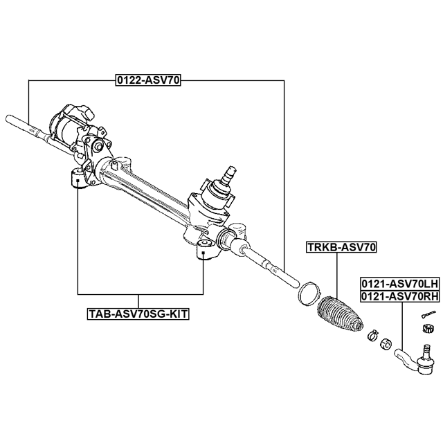 FEBEST 0121-ASV70RH