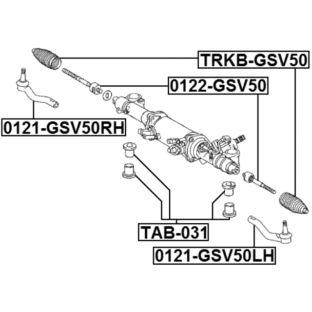 FEBEST 0121-GSV50LH