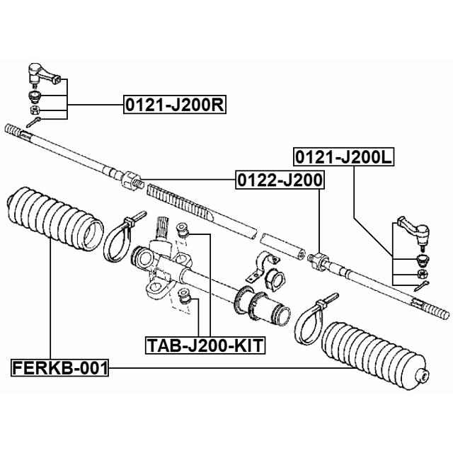 FEBEST 0121-J200L
