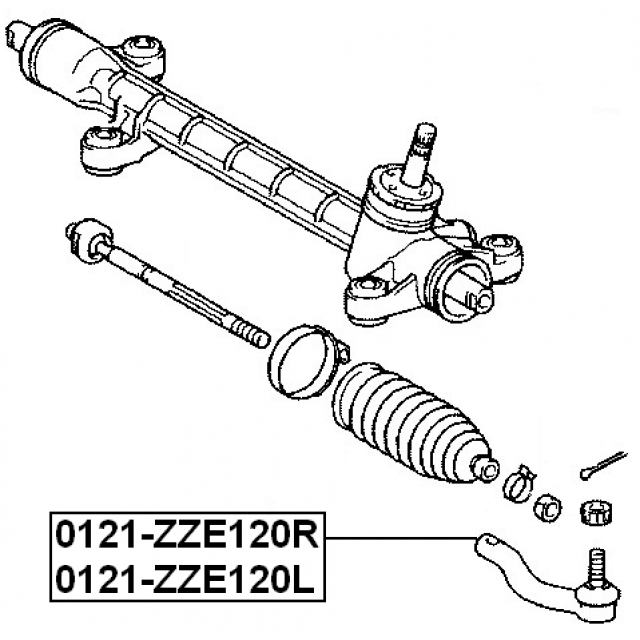FEBEST 0121-ZZE120R