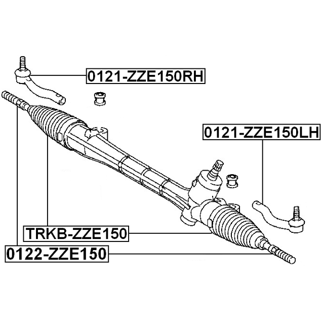 FEBEST 0121-ZZE150LH
