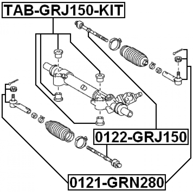 FEBEST 0122-GRJ150