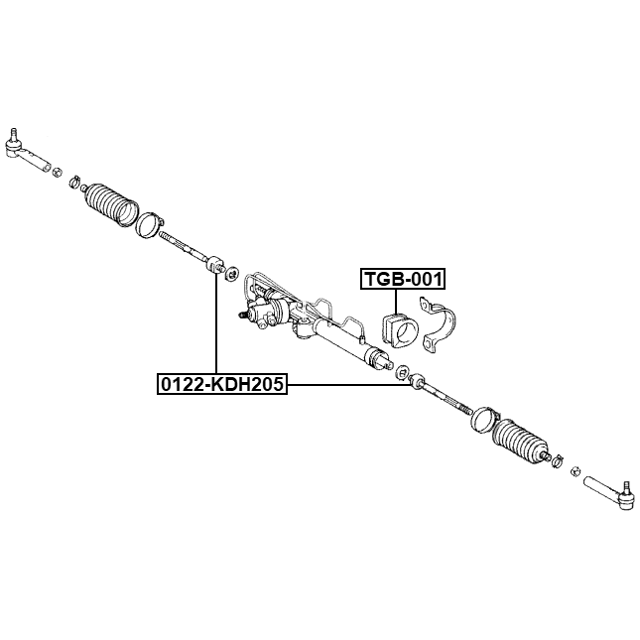 FEBEST 0122-KDH205