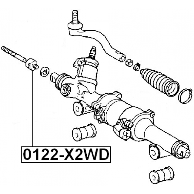 FEBEST 0122-X2WD