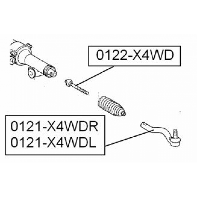 FEBEST 0122-X4WD