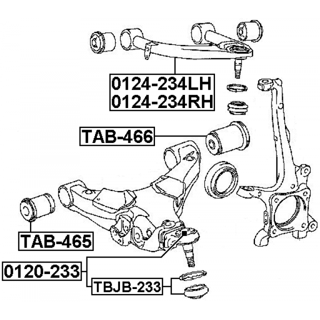 FEBEST 0124-234RH