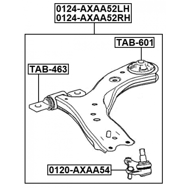FEBEST 0124-AXAA52RH