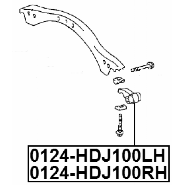 FEBEST 0124-HDJ100LH