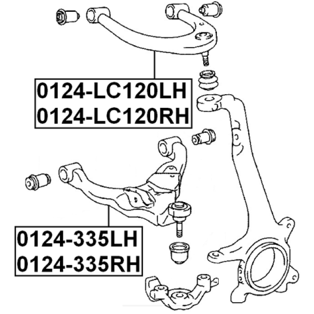 FEBEST 0124-LC120RH