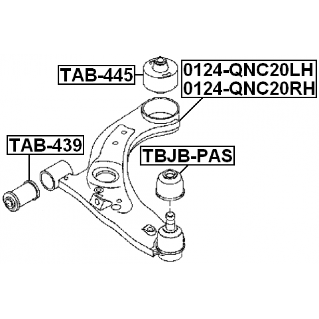 FEBEST 0124-QNC20RH