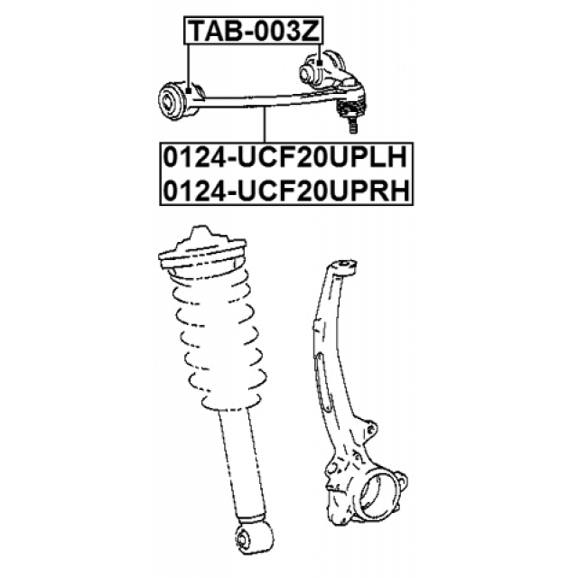 FEBEST 0124-UCF20UPRH