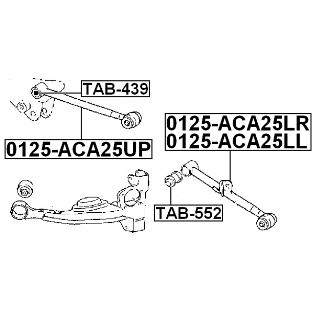 FEBEST 0125-ACA25LR