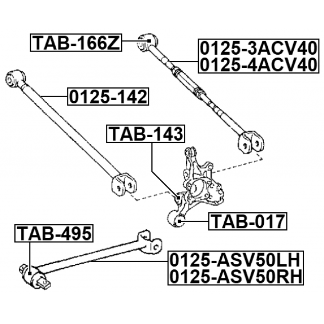 FEBEST 0125-ASV50LH