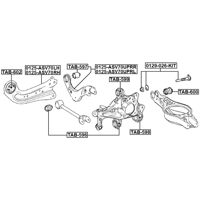 FEBEST 0125-ASV70RH